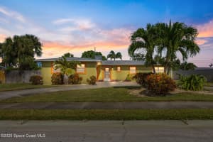 370 Cinnamon Drive, Satellite Beach, FL 32937 Sold 11/14/25