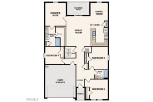 2808 41st Street, Lehigh Acres, FL 33971 - MLS#2025004465