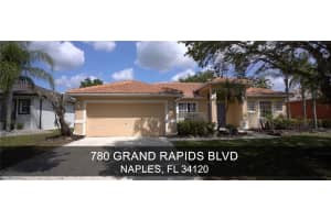 780 Grand Rapids Boulevard, NAPLES, FL 34120 Sold 04/26/24