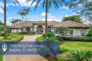 2390 King Palm Way, Naples, FL 34105 Sold 05/23/25