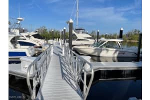  38' Boat Slip at Gulf Harbour, Fort Myers, FL 33908 Sold 04/21/26