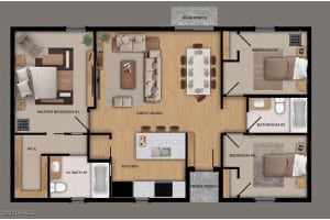 460 Columbus Boulevard, Lehigh Acres, FL 33974 - MLS#225058754