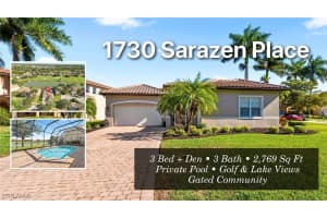 1730 Sarazen Place, Naples, FL 34120 - MLS#225084018