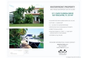 211 Cape Florida Dr, Key Biscayne, FL 33149, Sold 03/23/16