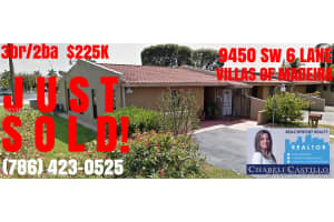 9450 SW 6th Ln, Miami, FL 33174, Sold 08/26/16