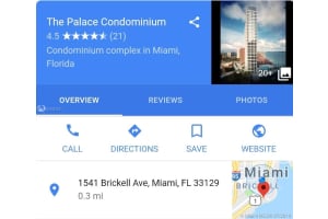 1541 Brickell Ave C1108, Miami, FL 33129, Sold 02/10/20
