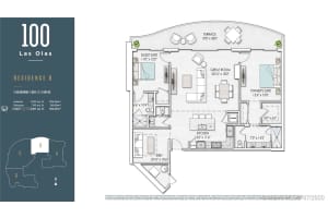 100 E Las Olas Blvd #2401, Fort Lauderdale, FL 33301, Sold 06/15/20