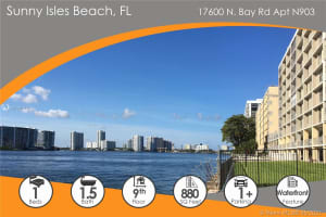 17600 N Bay Rd N903, Sunny Isles Beach, FL 33160, Sold 05/21/21