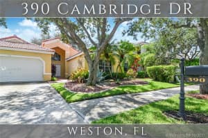 390 Cambridge Dr, Weston, FL 33326, Sold 12/09/21