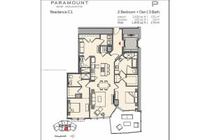 851 NE 1st Ave #4408, Miami, FL 33132, Sold 12/02/22