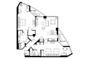 18001 Collins Ave #1009, Sunny Isles Beach, FL 33160, Sold 06/30/23