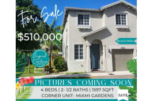 20816 NW 13th Ct, Miami Gardens, FL 33169, Sold 02/27/25