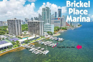 1901 Brickell Ave Slips 29a Miami, FL 33129 Sold 10/10/25