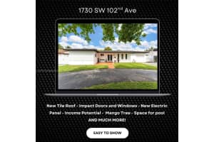 1730 SW 102nd Ave, Miami, FL 33165 - MLS#A11857872