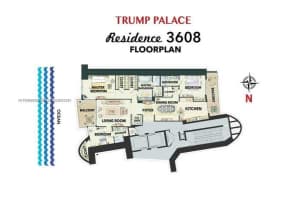 18101 Collins Ave (2,167 Sq.ft.) 3608, Sunny Isles Beach