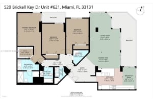 520 Brickell Key Dr A621 Miami, FL 33131 - MLS#A11884070