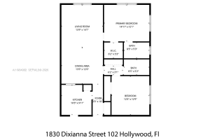 1830 Dixieanna St 102 Hollywood, FL 33020 - MLS#A11984932