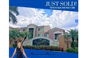 7970 N Nob Hill Rd APT 208, Tamarac, FL 33321, Sold 03/29/22