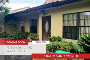 7515 SW 26th Ct #80, Davie, FL 33314, Sold 06/03/22