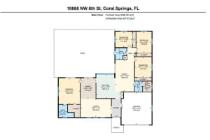 10668 NW 6th St, Coral Springs, FL 33071 Sold 01/31/23