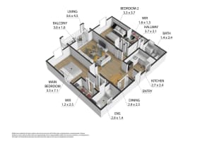9440 Fontainebleau Blvd 501, Miami, FL 33172 Sold 09/20/24