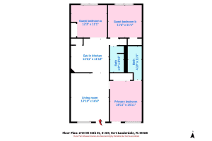 2715 NE 56 Street 203, Fort Lauderdale, FL 33308 - MLS#F10525903