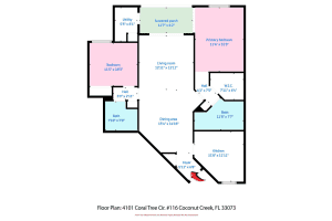 4101 Coral Tree Circle, Coconut Creek, FL 33073 - MLS#F10531182