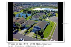 3923 91st Ave E, Parrish, FL 34219, Sold 05/20/16
