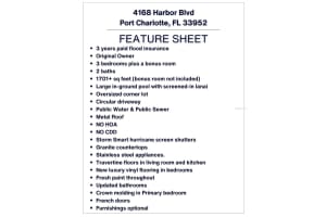 4168 HARBOR BOULEVARD, PORT CHARLOTTE, FL 33952 - MLS#MFRC7507467