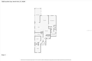 1658 SCARLETT AVENUE, NORTH PORT, FL 34289 - MLS#MFRC7522791