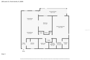 208 LEWIS CIRCLE, PUNTA GORDA, FL 33950 - MLS#MFRC7523402