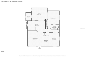2117 DEWITT STREET, PORT CHARLOTTE, FL 33952 - MLS#MFRC7523619
