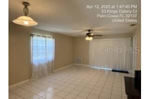 53 KINGS COLONY COURT, PALM COAST, FL 32137 Sold 07/25/25