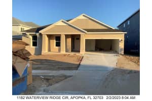 1182 Waterview Ridge Cir, Apopka, FL 32703, Sold 03/21/23