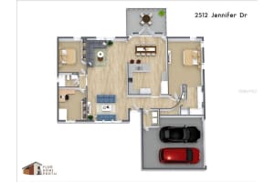 2512 Jennifer Dr, Lakeland, FL 33810, Sold 05/02/22