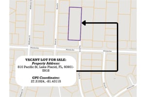 810 PACIFIC STREET, LAKE PLACID, FL 33852 Sold 12/20/24
