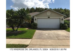 172 WINDROSE DRIVE, ORLANDO, FL 32824 Sold 08/30/24