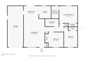 3729 SHADY GROVE CIRCLE, ORLANDO, FL 32810 Sold 11/12/24