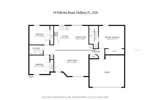14 PALMIRA ROAD, DEBARY, FL 32713 Sold 04/11/25