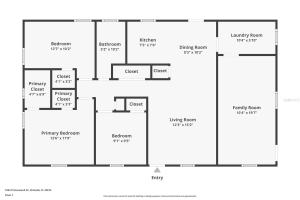 1053 PRINCEWOOD DRIVE, ORLANDO, FL 32810 Sold 06/06/25