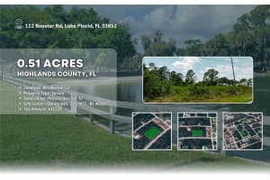 112 BOOSTER ROAD, LAKE PLACID, FL 33852 - MLS#MFROM713591
