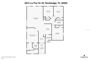 3812 LAFLOR DRIVE, ROCKLEDGE, FL 32955 Sold 07/11/24