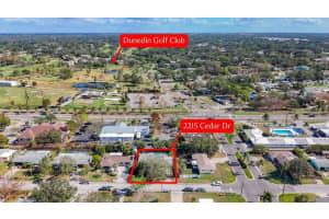 2215 CEDAR DRIVE, DUNEDIN, FL 34698 Sold 12/06/24