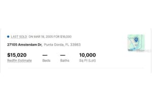 27105 AMSTERDAM DRIVE, PUNTA GORDA, FL 33983 Sold 08/20/25