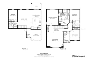 1896 TALLULAH TERRACE, WESLEY CHAPEL, FL 33543 Sold 03/31/25