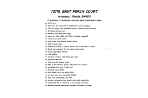 10115 PERCH COURT, INVERNESS, FL 34450 Sold 10/24/25