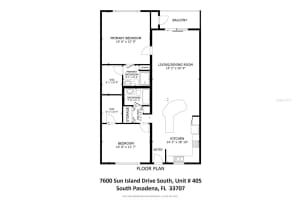 7600 SUN ISLAND DRIVE, SOUTH PASADENA, FL 33707 Sold 11/06/24