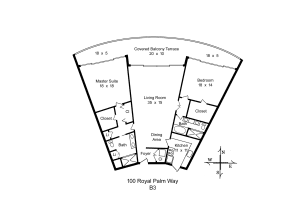 100 Royal Palm Way APT B3, Palm Beach, FL 33480, Sold 02/11/22