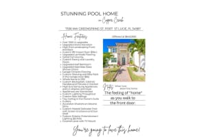 7536 NW Greenspring Street, Port St Lucie, FL 34987 Sold 07/28/23