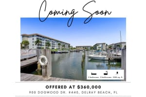 900 Dogwood Drive 440, Delray Beach, FL 33483 Sold 11/21/23